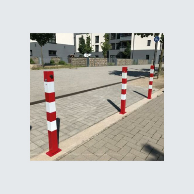 Absperrpfosten für Parkplätze