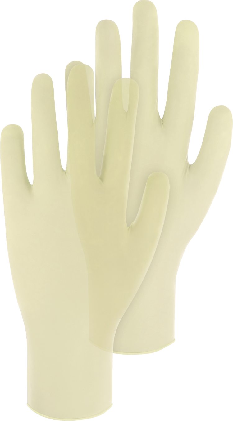 Unigloves Safetec Naturlatex-Einmalhandschuh Box