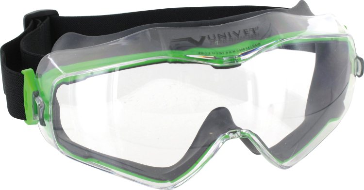 Univet Vollsichtbrille 6X3 klar