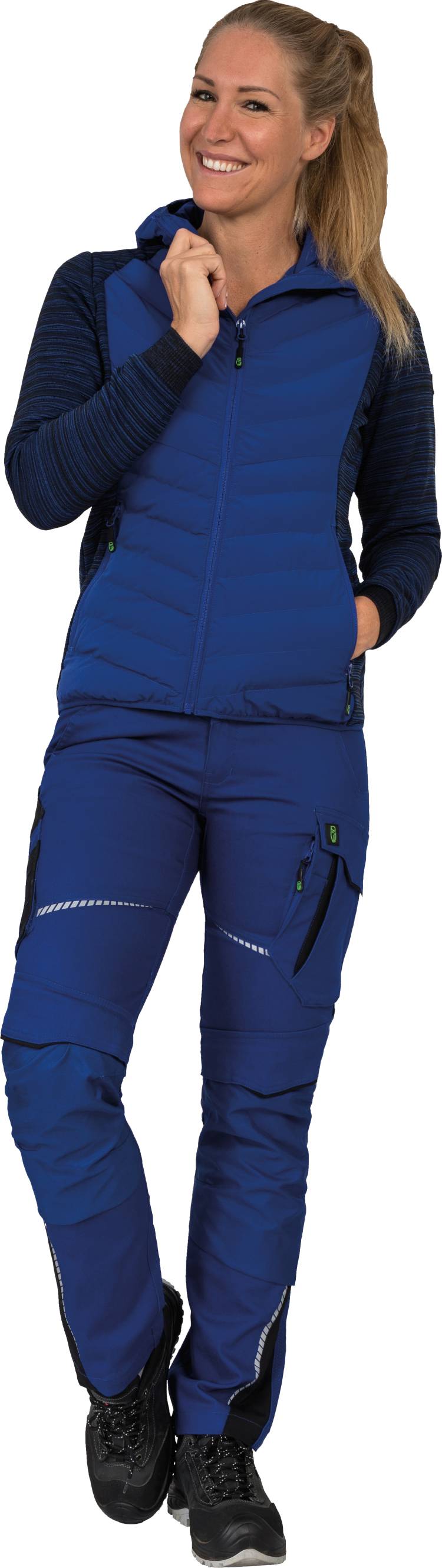 Leibwaechter Damenhybridjacke kornblau Model 1