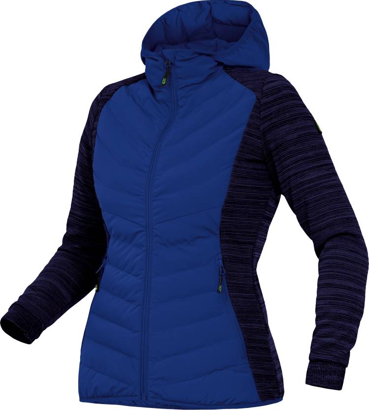 Leibwaechter Damenhybridjacke kornblau Vorderseite