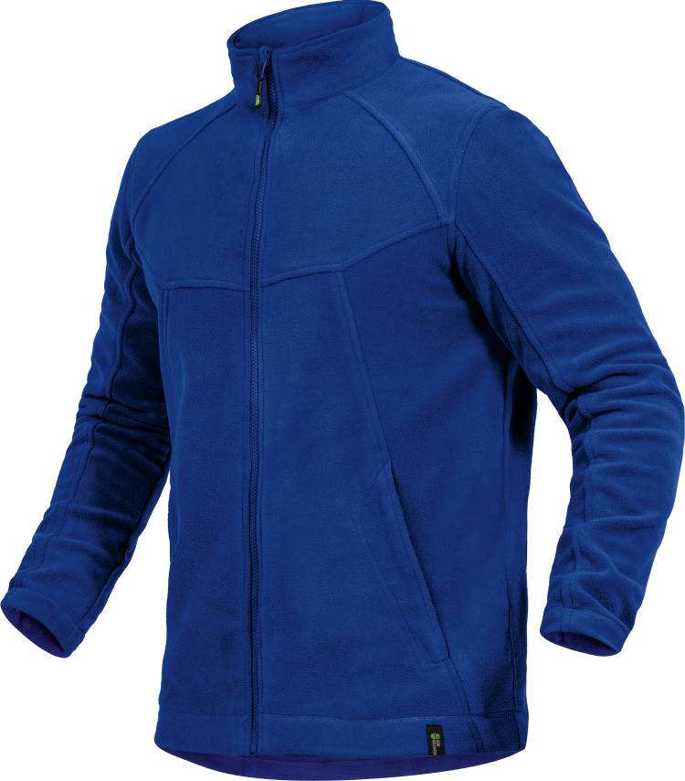 Leibwaechter Polar Fleecejacke kornblau Vorderseite