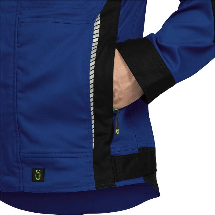 Leibwaechter Bundjacke kornblau schwarz Zoom 3