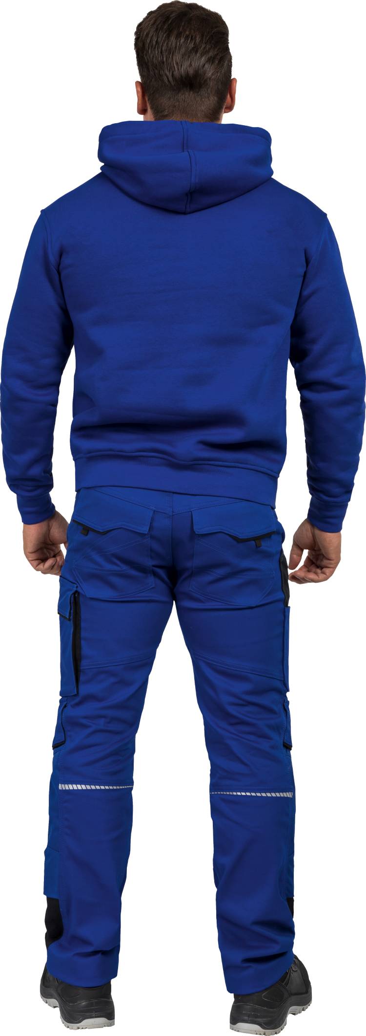 Leibwaechter Hoody kornblau Model 2