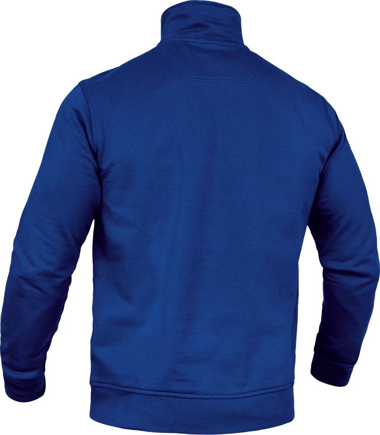 Leibwaechter Zipsweater kornblau Rueckseite