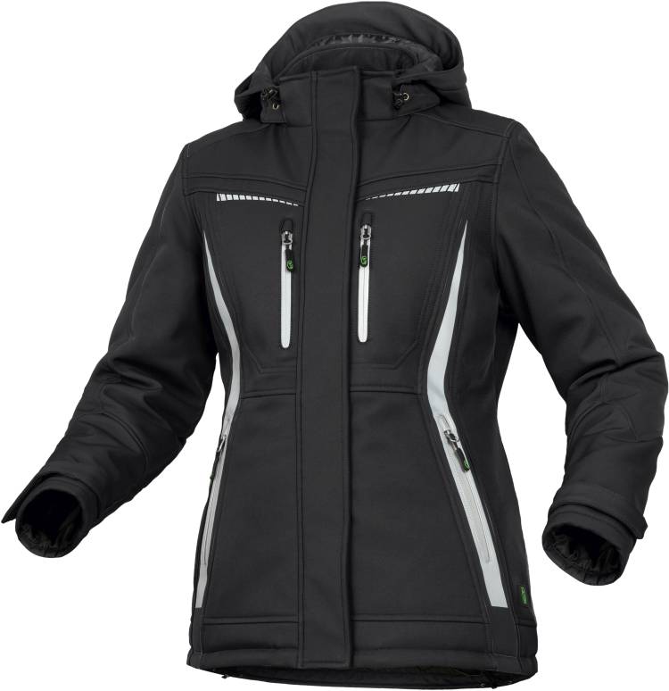 Leibwächter® Damen Winter-Softshelljacke