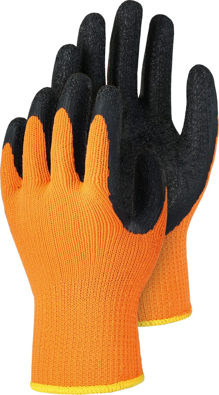 Winterstrickhandschuhe H380 Acryl mit Latex