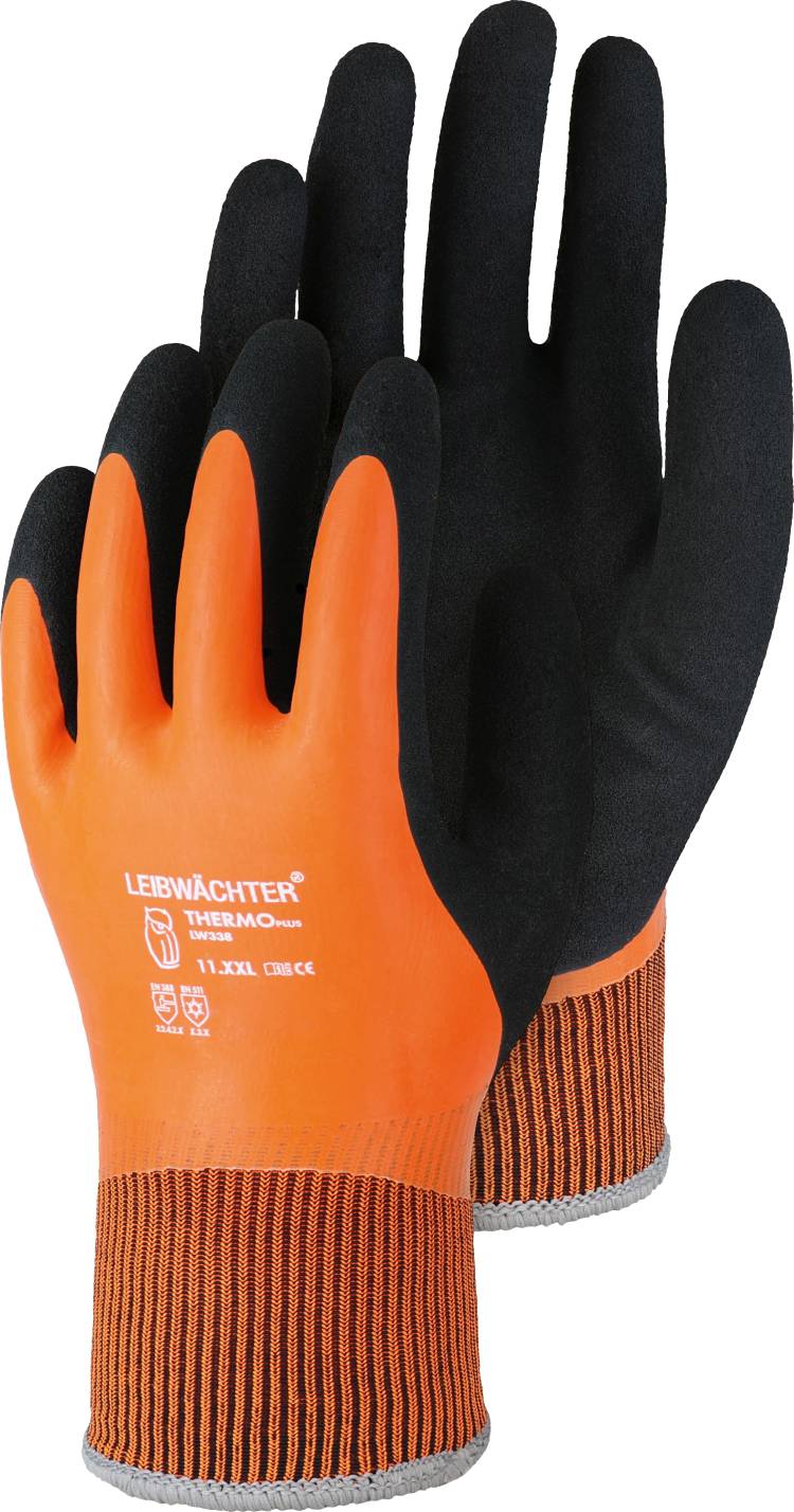 Leibwächter® Handschuhe Winter-Grip Acryl mit Latex