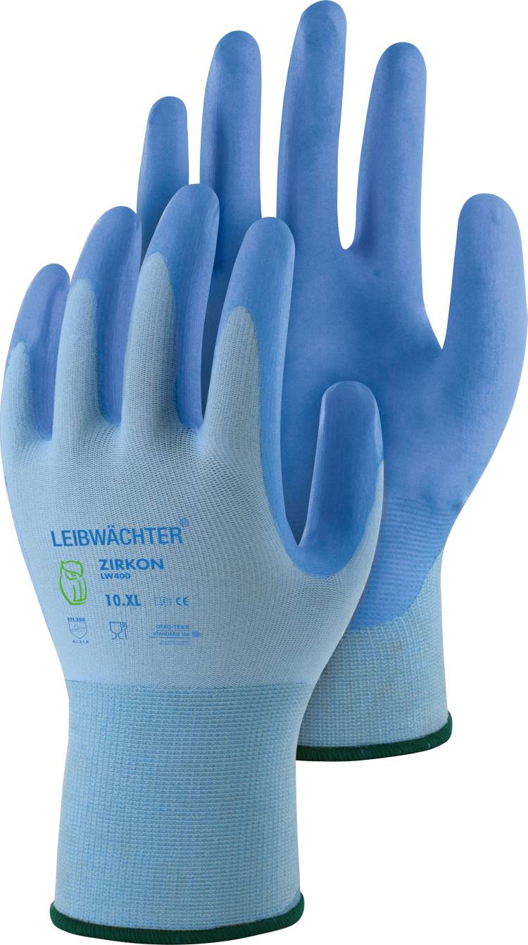 Leibwächter® Handschuhe Zirkon Nylon-Spandex mit Hybrid-PU