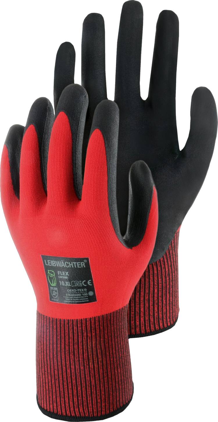 Leibwächter® Handschuhe Flex Nylon mit Nitril