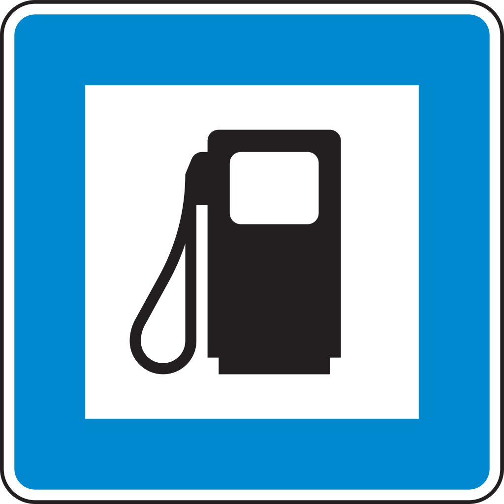 VZ 365-52 Tankstelle