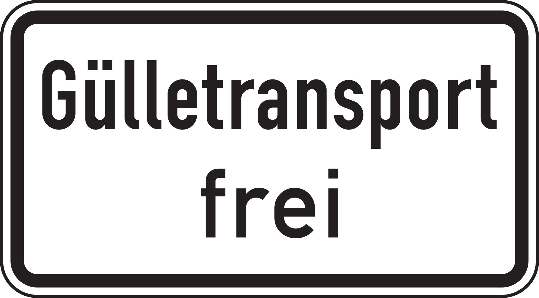 VZ 1026-62 Gülletransport frei