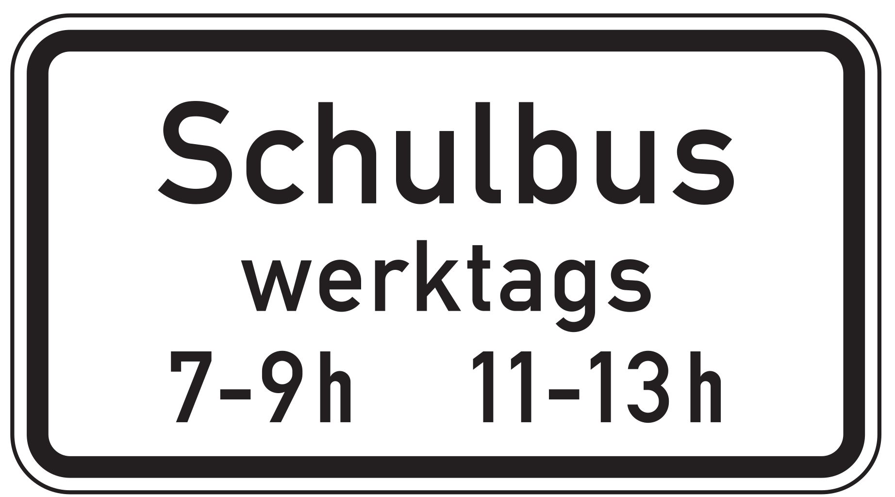 VZ 1042-36 Schulbus (tageszeitliche Benutzung)