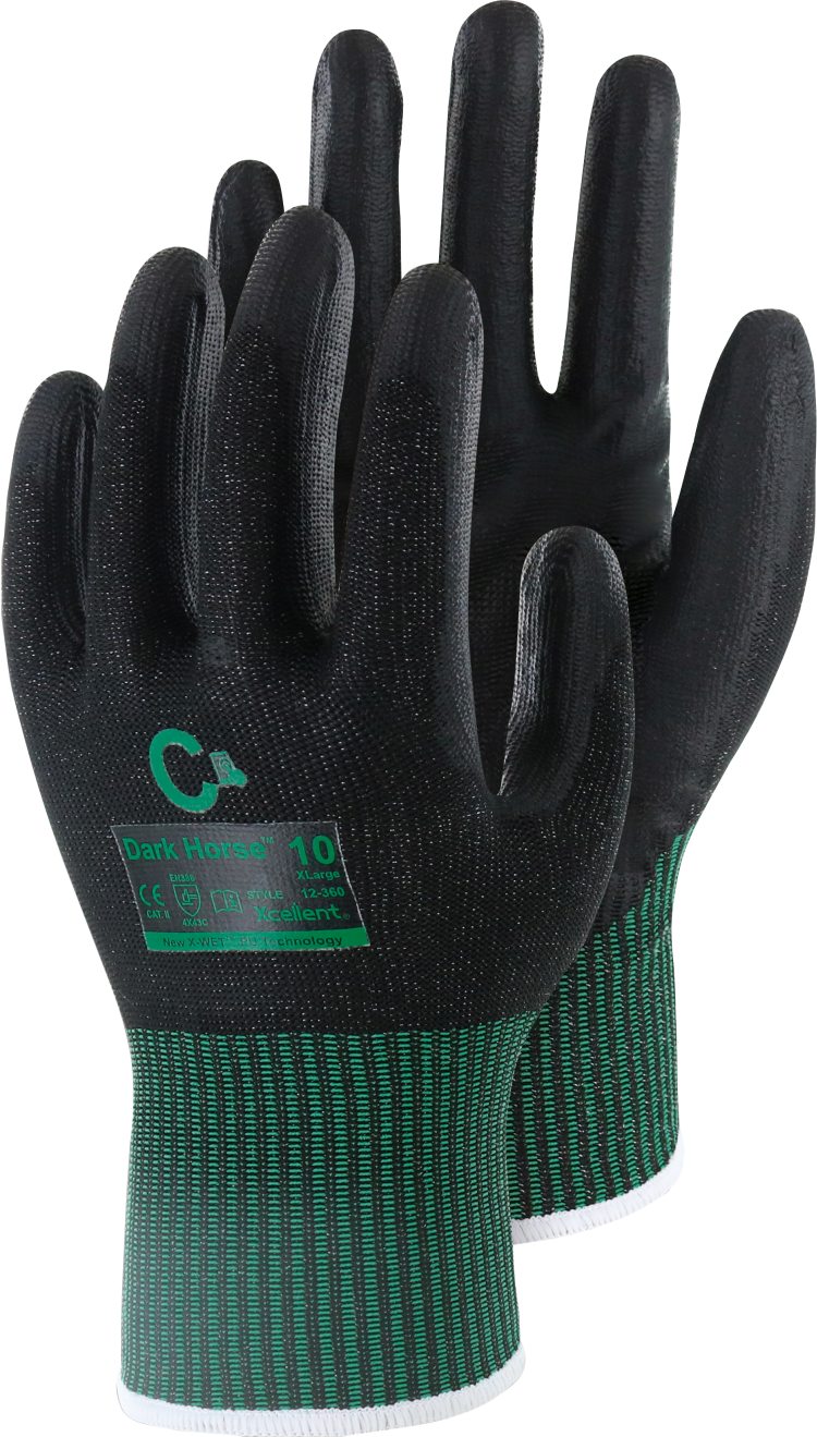 Xcellent Cut C Handschuhe Spezialgarn mit PU XC12360