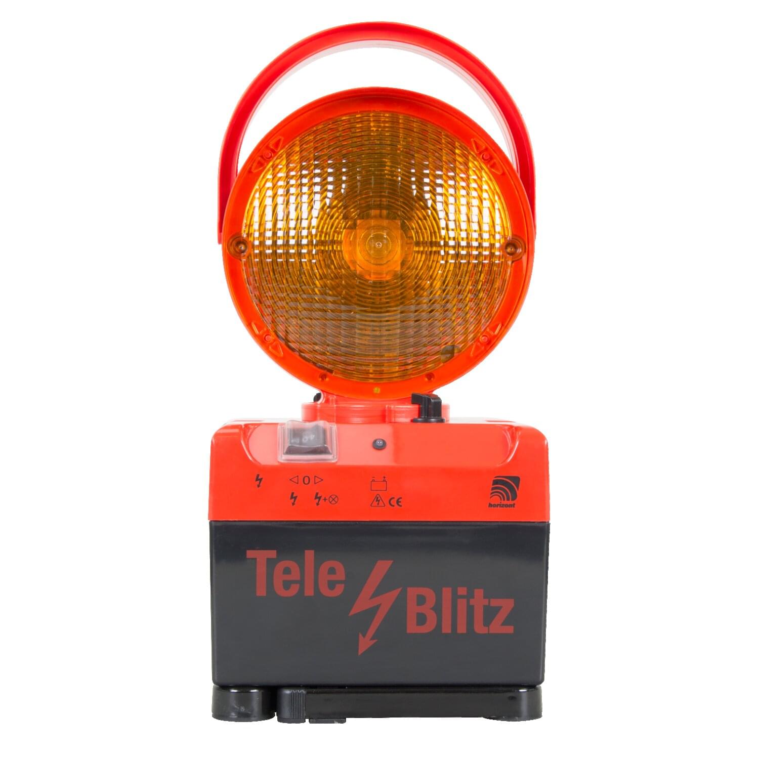 Tele-Blitz LED für 4 Blockbatterien - Bild 1