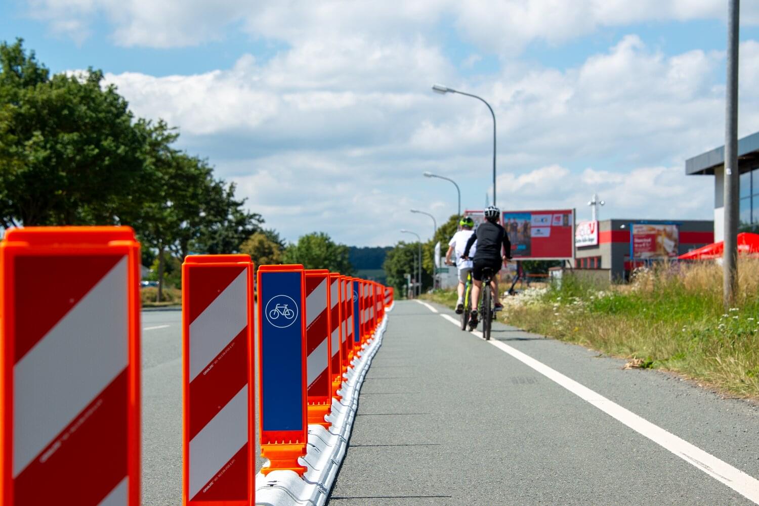 Leitboy III ohne Griff mit Fahrradsymbol (für Bikelane) - Bild 1