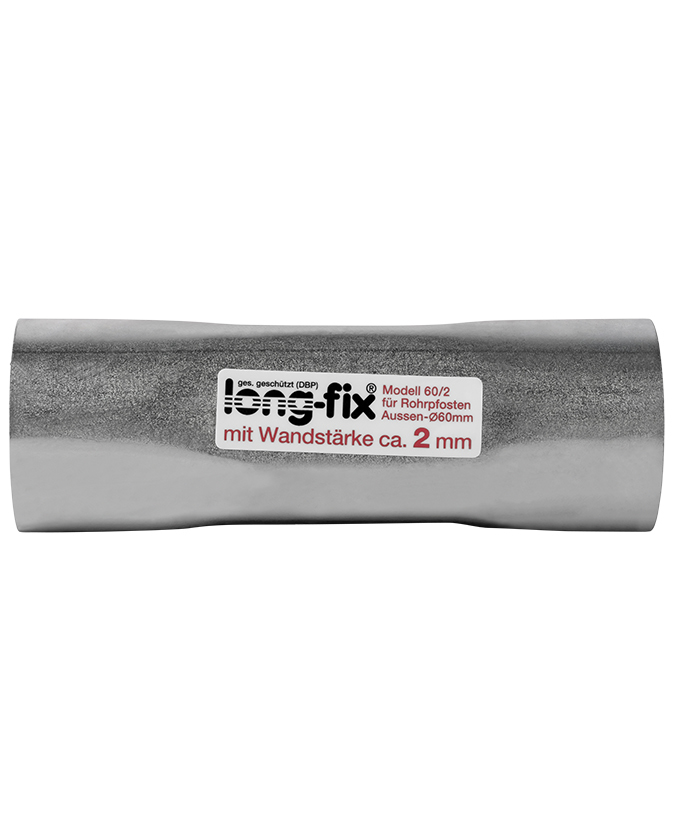 Longfix Rohrverbinder D 60mm L 160 mm WS 2 mm