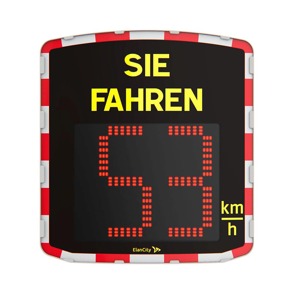 Geschwindigkeitsanzeige Evolis Mobility Sie fahren 53