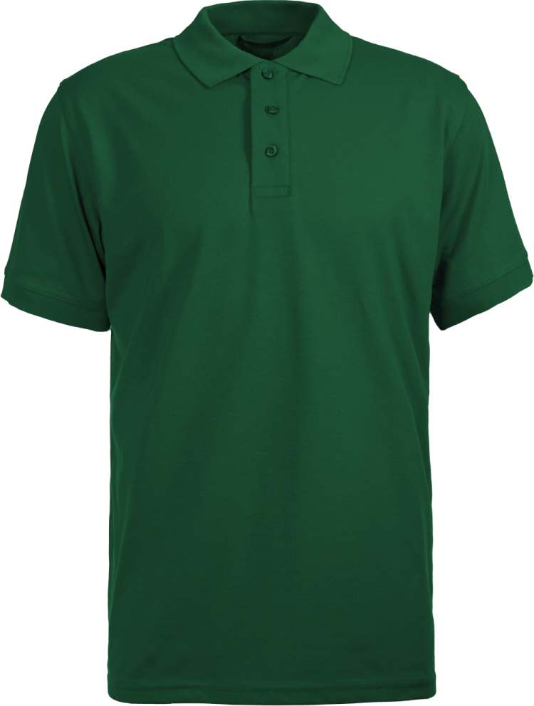 Leibwächter Poloshirt Andi - Grün - Vorderseite