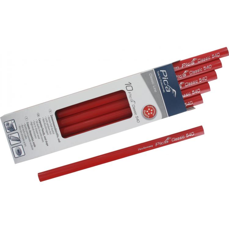 Classic 540 - Zimmermann-Bleistift 10er Pack